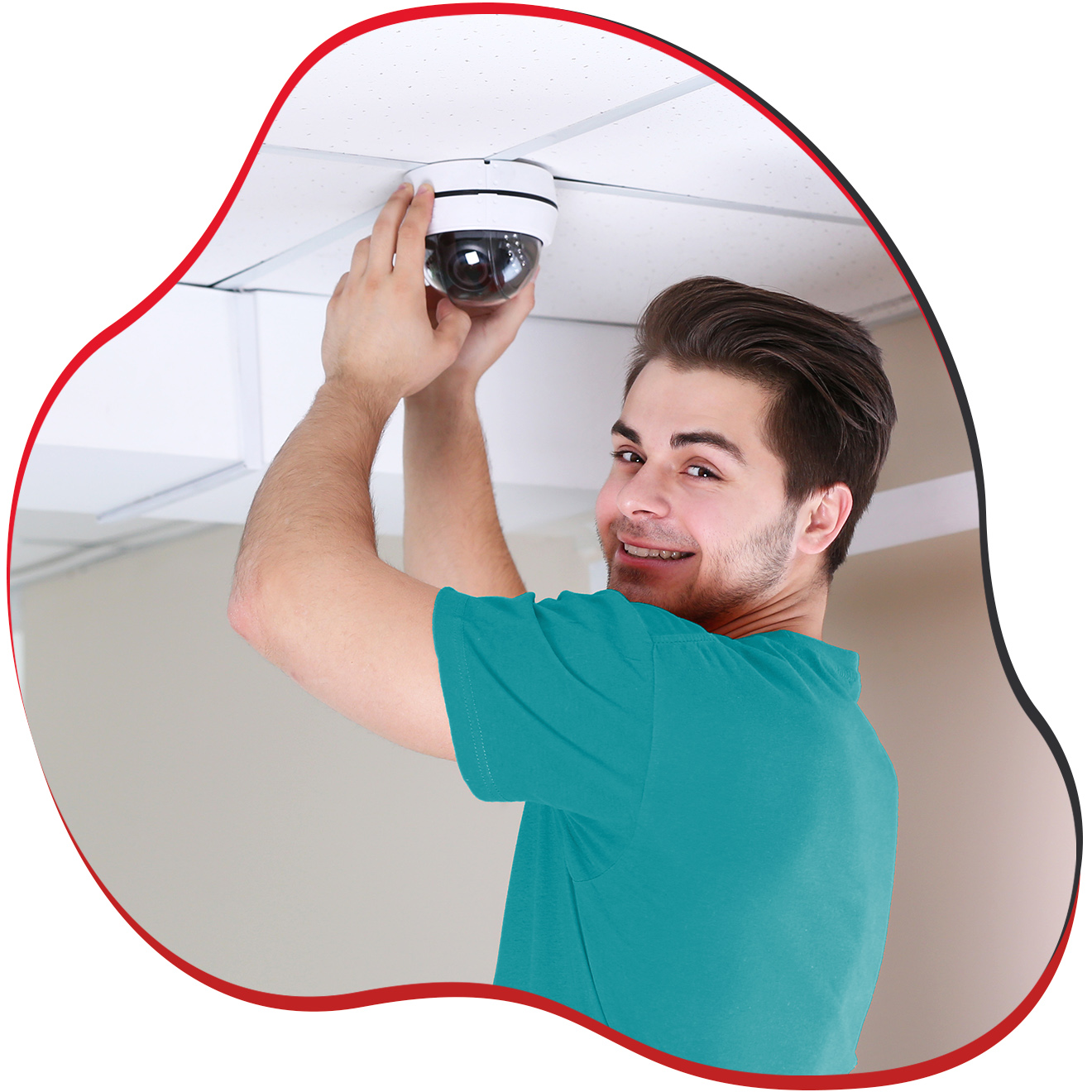 Montage der Videokameras und Inbetriebnahme der gesamten Videoanlage